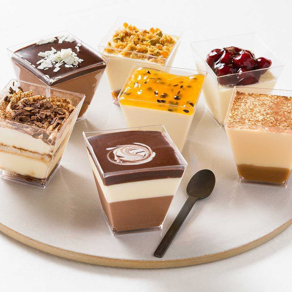 Square Mousse Cup – Hygiene Packaging