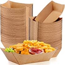 Brown Kraft Paper Food Tray