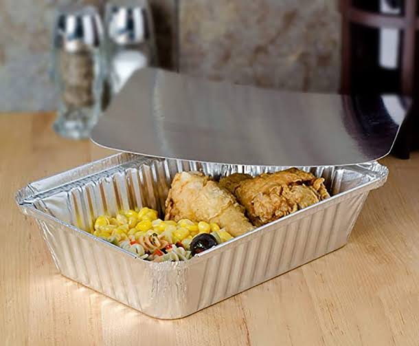 Aluminum Silver Foil Container