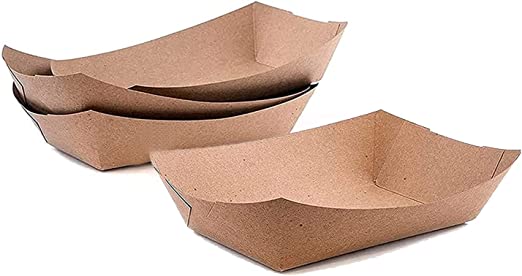 Brown Kraft Paper Food Tray