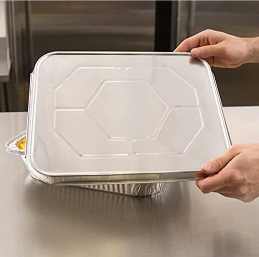 Aluminium Foil Containers With Aluminium Hoods