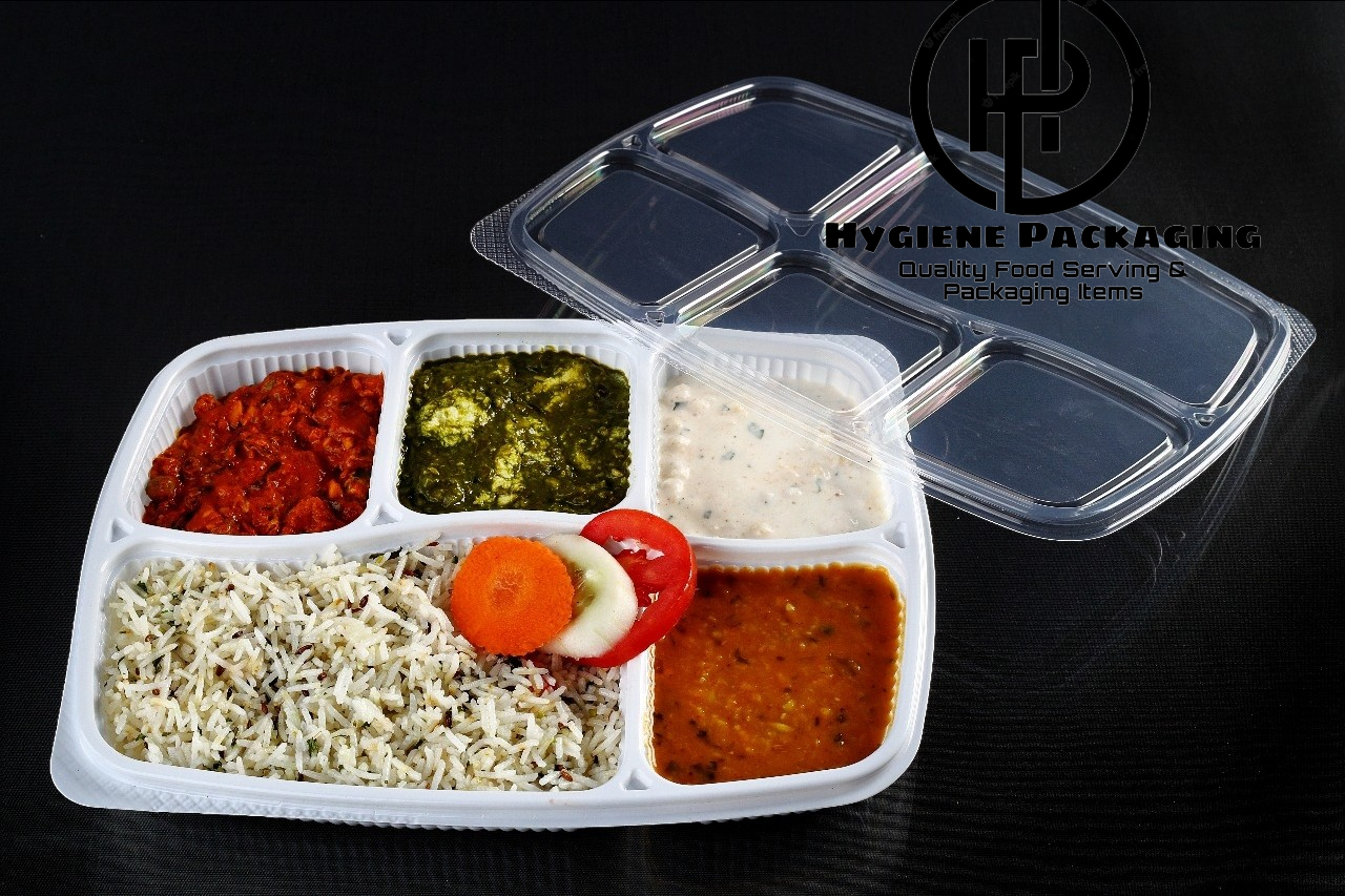 Meal Tray with lid for Dinner,Lunch,100% BPA Free Food Grade Plate Sectioned Plate