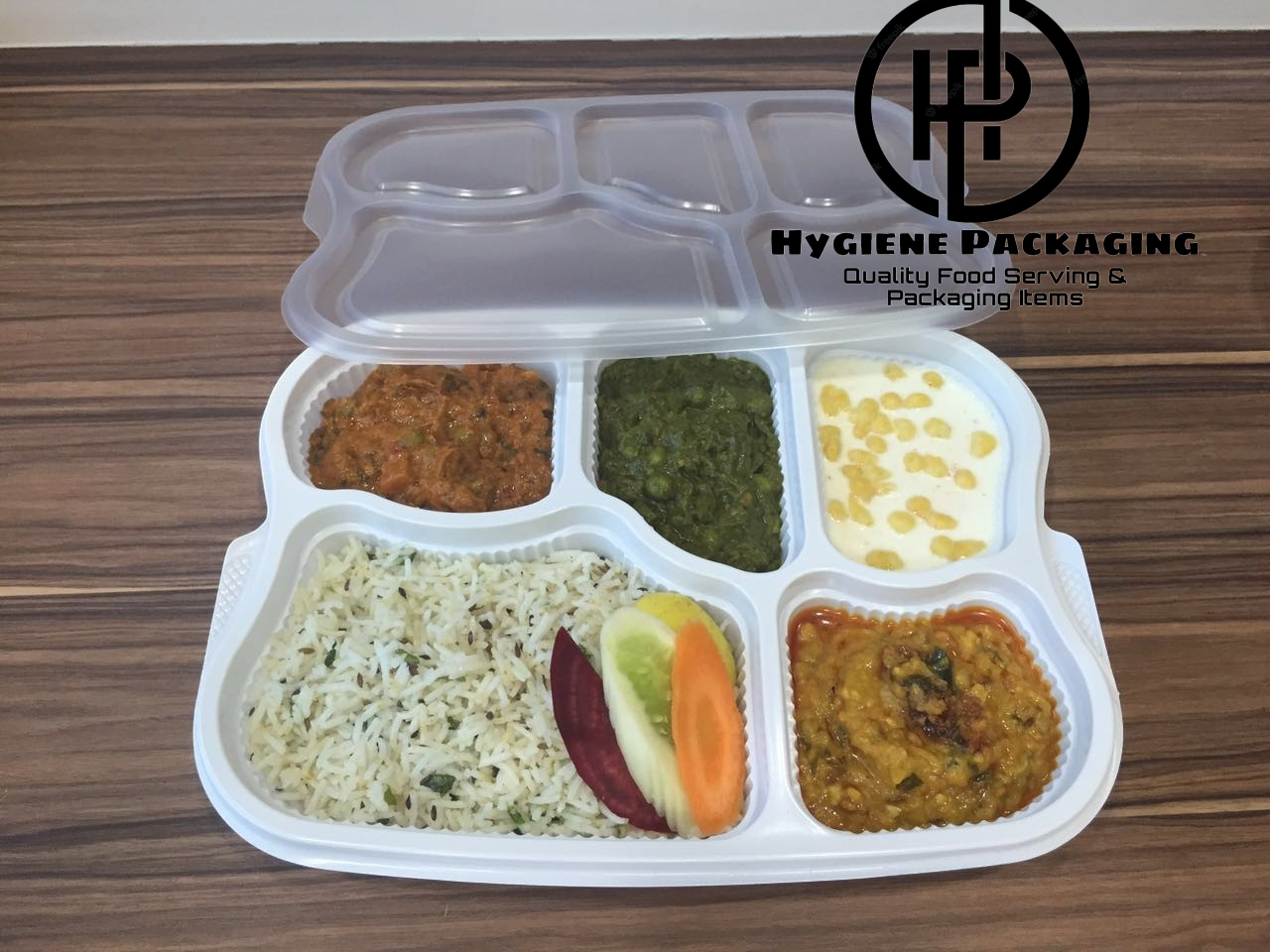 Meal Tray with lid for Dinner,Lunch,100% BPA Free Food Grade Plate Sectioned Plate