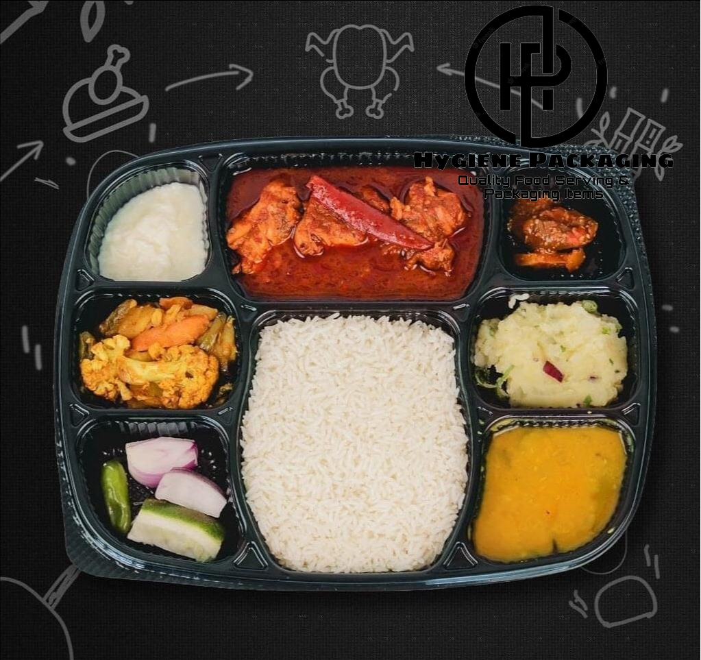 Meal Tray with lid for Dinner,Lunch,100% BPA Free Food Grade Plate Sectioned Plate