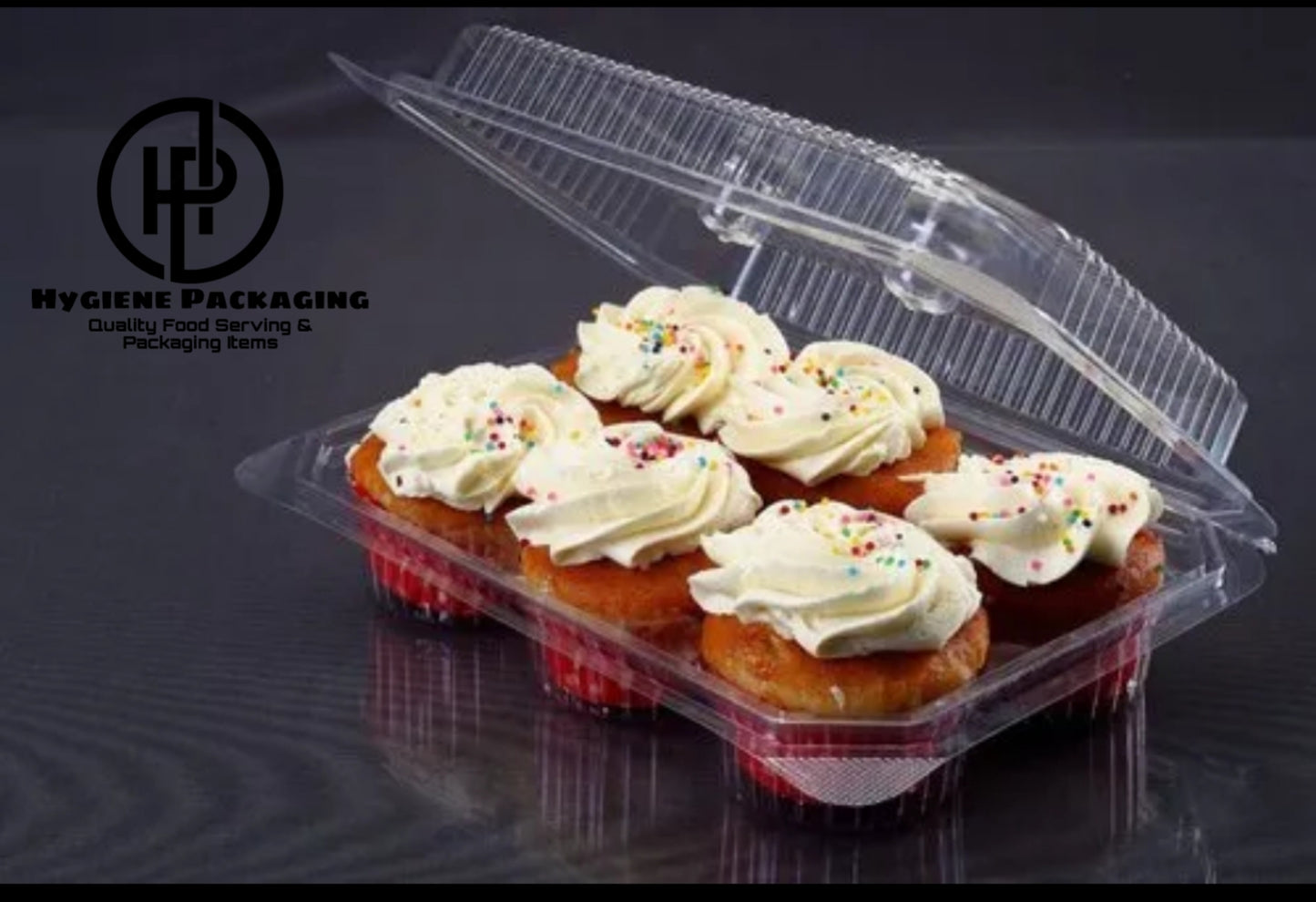 Compartment Cup Cake Box / Muffin Box