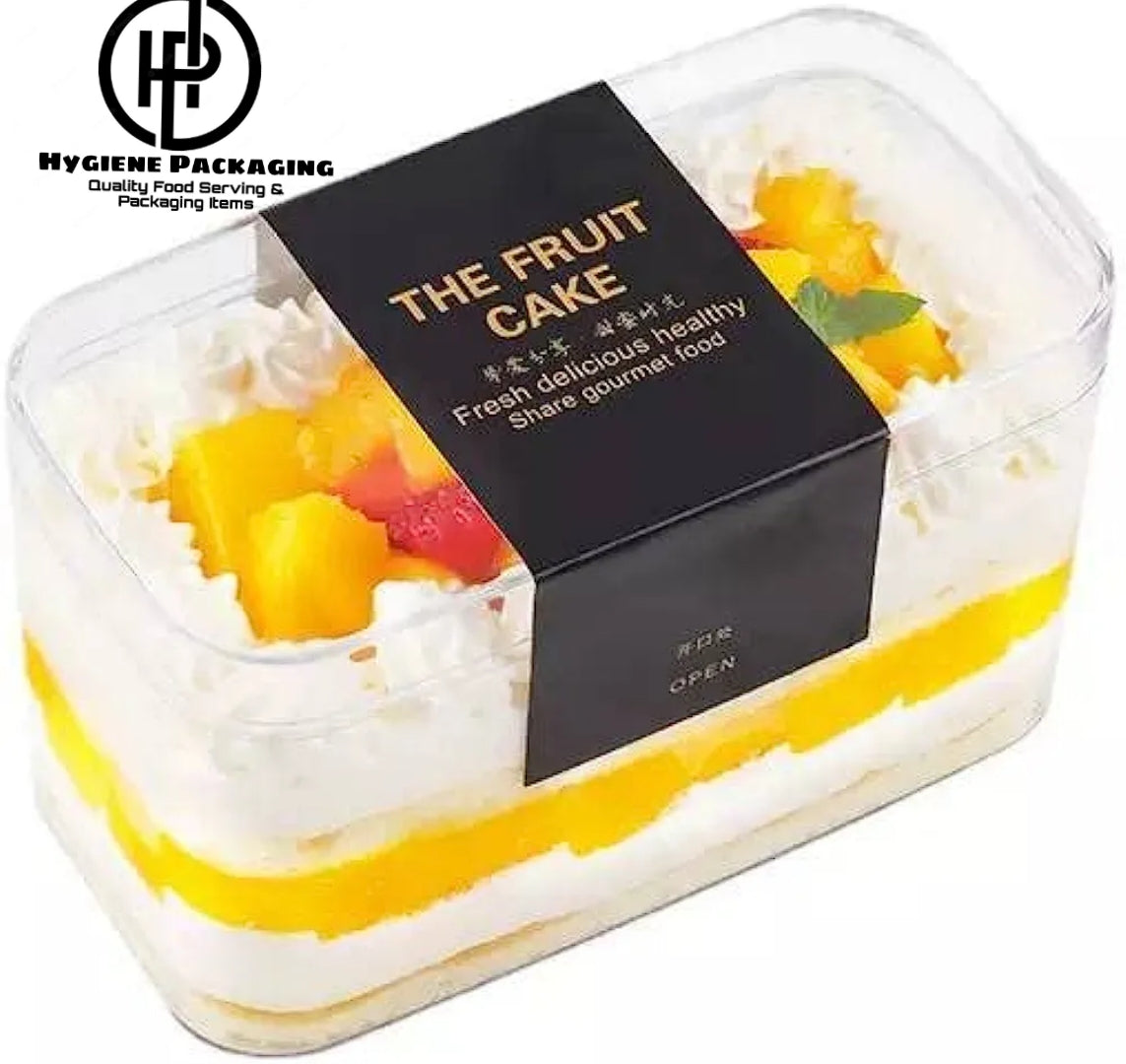 Rectangle tub cake box clear Acrylic Plastic Rectangle Cube Small Acrylic Box Acrylic Storage Containers with Lid (Size - 4.5*2.5*2.75 Inch)
33%
off