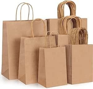 Twisted Handle Paper Bag | Brown Paper Bag | Kraft Paper Bag