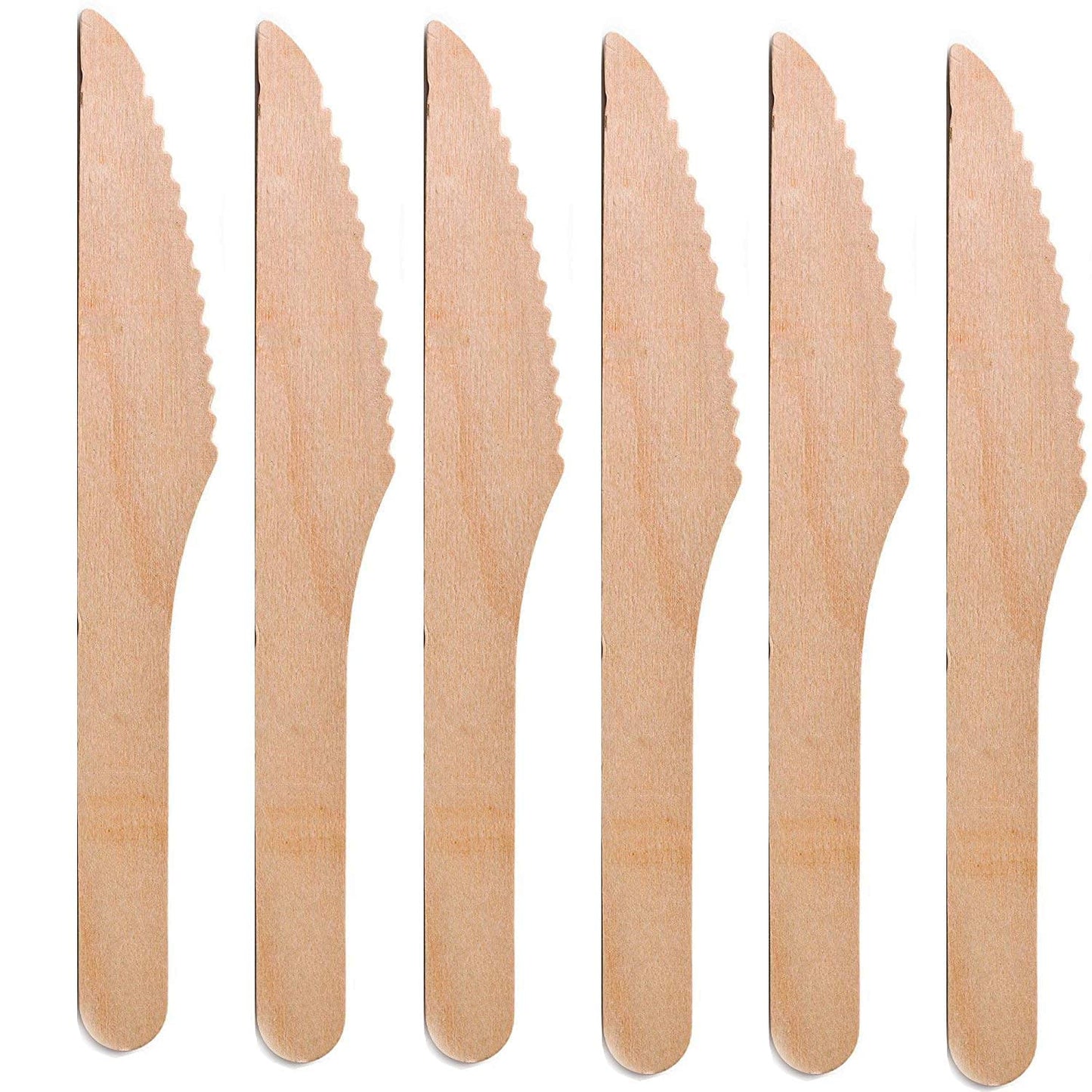 Wooden Cake Cutting Knifes - Disposable, Eco-Friendly, and Biodegradable