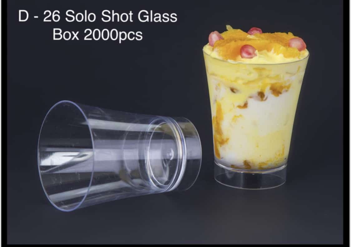 Solo Shot Glass / Mousse Cup / Dessert Cup